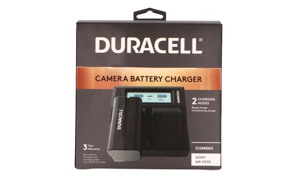 CCD-TR918 Duracell LED Dual DSLR Battery Charger