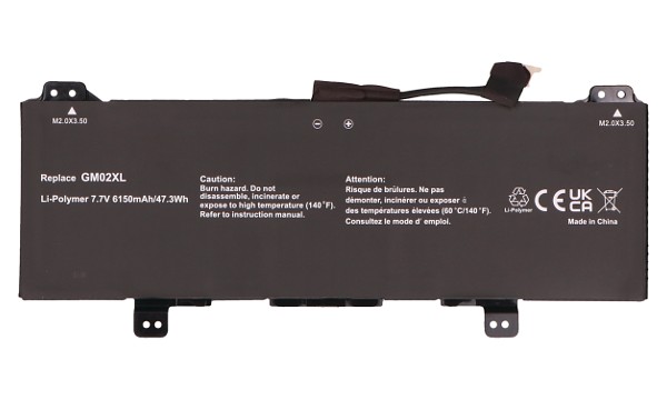 GM02XL Batteri (2 Celler)