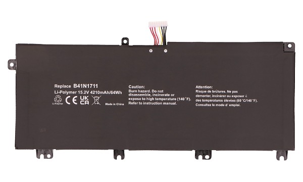 FX503VM Batteri (4 Celler)