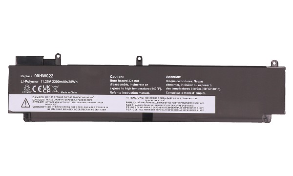 ThinkPad T470s Batteri (3 Celler)