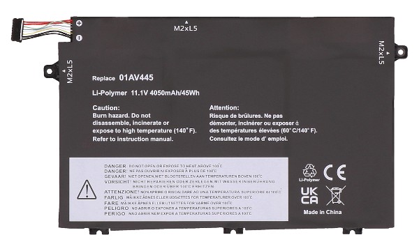 ThinkPad E15 20RE Batteri (3 Celler)