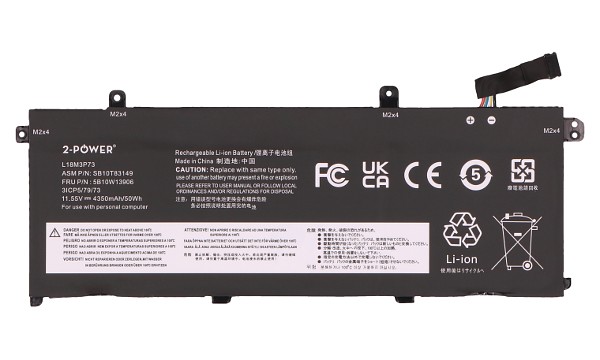 ThinkPad T14 20UD Batteri (3 Celler)