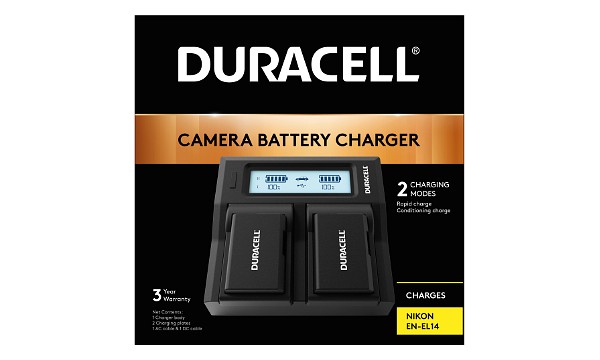 EN-EL14A Nikon EN-EL14 Dual Battery Charger