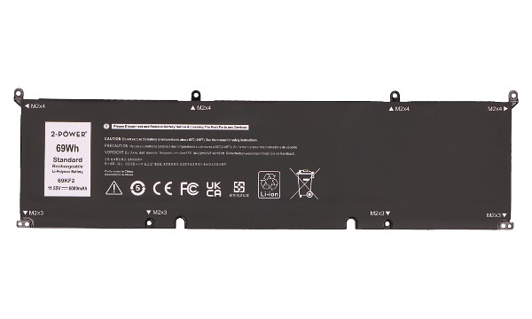 Inspiron 16 5000 (5620) Batteri (6 Celler)