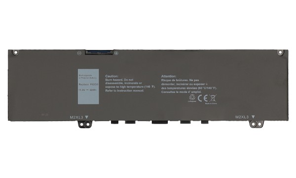 Inspiron 7370 Batteri (3 Celler)