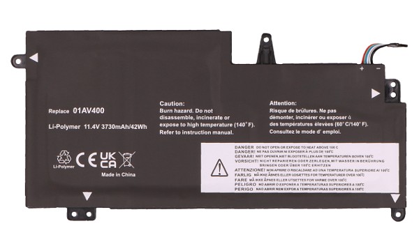 ThinkPad 13 Chromebook Batteri (3 Celler)