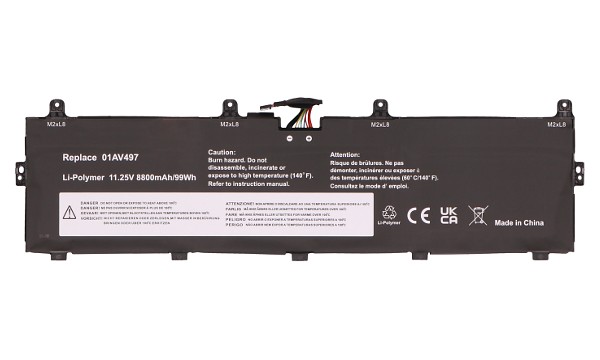 5B10W13904 Batteri (6 Celler)