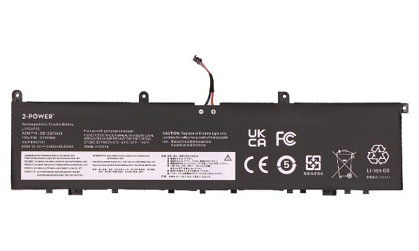 ThinkPad X1 Extreme 2nd Gen 20QW Batteri (4 Celler)