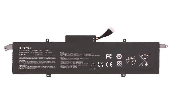 ROG Zephyrus G14 GA401QH Batteri (4 Celler)