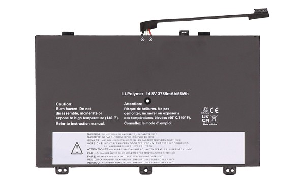 ThinkPad Yoga 14 20DM Batteri (4 Celler)