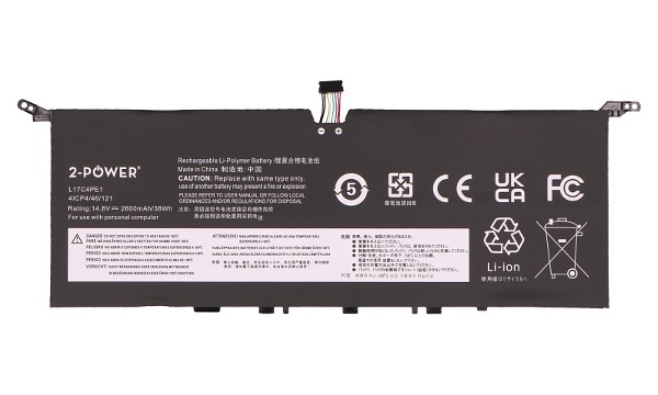 5B10W67274 Batteri (4 Celler)