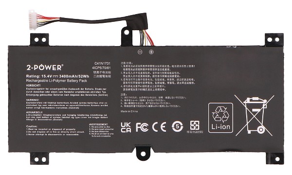 GL504GS Batteri (4 Celler)