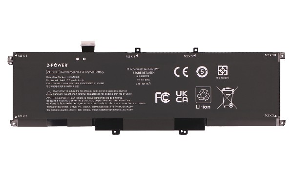 HSTNN-IB8H Batteri (6 Celler)