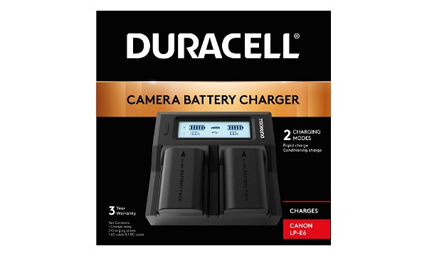 LC-E6 Canon LP-E6N Dual Battery charger