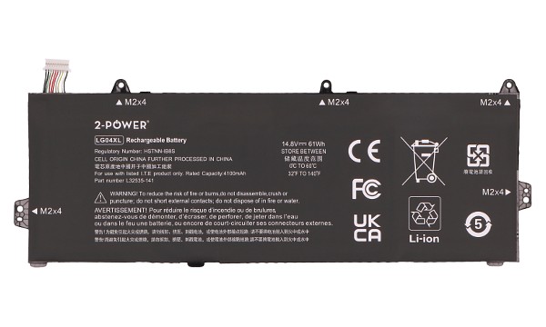 L32535-1C1 Batteri (4 Celler)